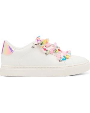 Steve Madden Kids' Jhushed Sneaker - White