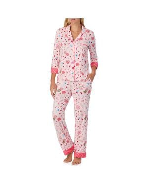Kate Spade Print Pajamas - Pink