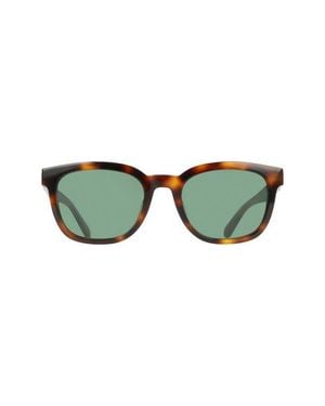 Ferragamo 54Mm Rectangle Sunglasses - Green