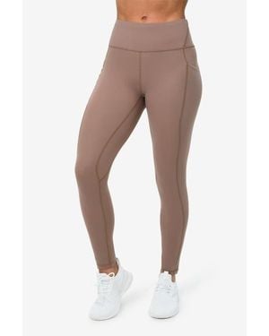 BloqUV Compression Long Leggings With Sun And Uv Protection - Multicolor