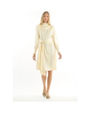 SECRET MISSION Mina Dress - White