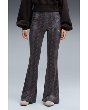 PUMA Snake Pack Flare Leggings - Black