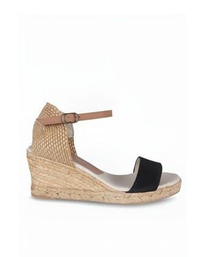 Menina Step Jimena Single Band Wedges - Natural