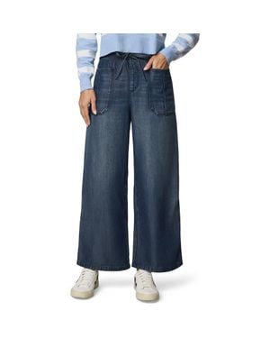 Splendid Denim Drawstring Pants - Blue