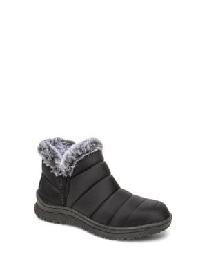 Minnetonka Northtown Faux Fur Lined Bootie - Black