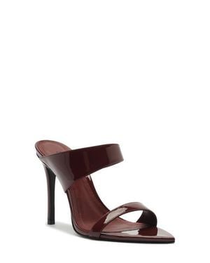 SCHUTZ SHOES Jaselle Pointed Toe Sandal - Brown