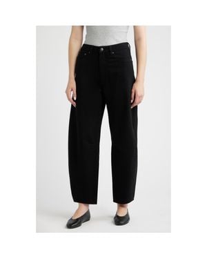 DL1961 Miro High Waist Barrel Jeans - Black