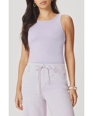 Splendid Amaya Scoop Neck Tank - Purple
