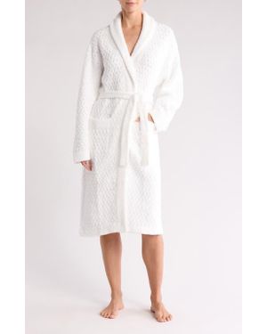 Sunday Citizen Snug Waffle Robe - White
