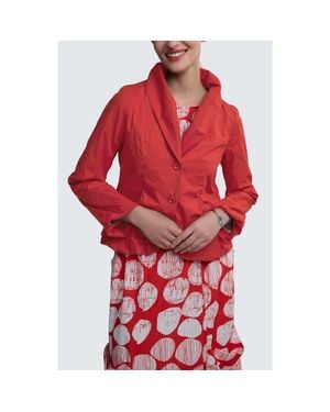 Luukaa Dorelle Solid Balloon Jacket - Red