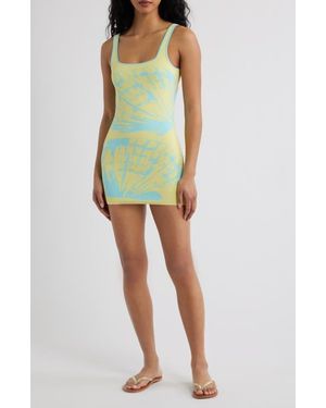 Kulani Kinis Knit Minidress - Green