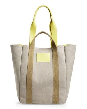 JW Anderson Cotton Canvas Tote - Metallic