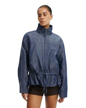 Cotton On Knox Summer Parka Jacket - Blue