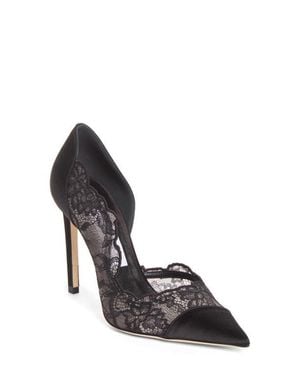 Jimmy Choo Brigette Half D'Orsay Pump - Black