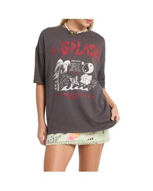 Billabong X Lottie Hall Graphic T-Shirt - Gray