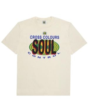 Cross Colours Soul Control T-Shirt - Natural