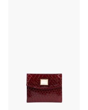 Cavalinho Gallop 530 Mini Patent Leather Wallet - Red
