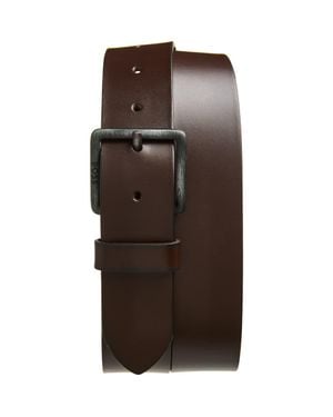 BOSS Jeeko Leather Belt - Brown