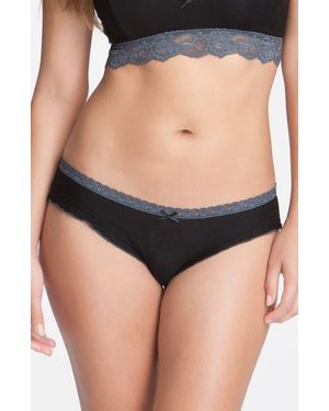 Kensie 'Jamie' Hipster Briefs - Black