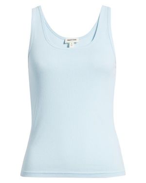 Open Edit Rib Tank - Blue
