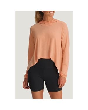 Free Fly Lightweight Crop Hoodie - Black
