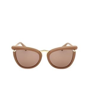 Max Mara 55Mm Cat Eye Sunglasses - Multicolor
