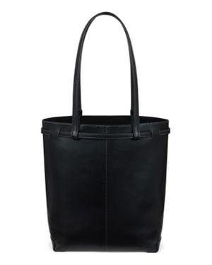 WE-AR4 The Roxie Leather Tote - Black