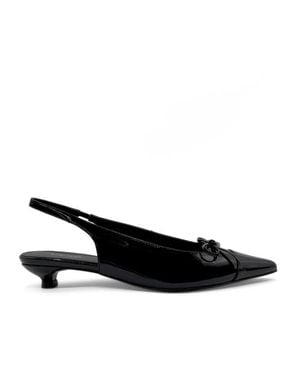 Amie Rafa Montecito Kitten Heels - Black