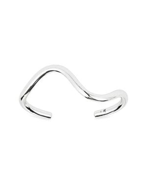 Madewell Wavy Cuff Bracelet - White