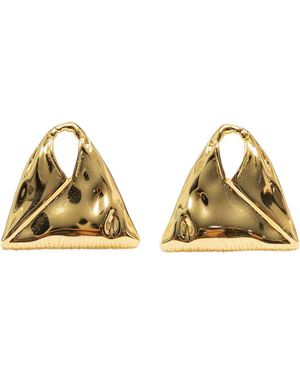 ADW Gami Bag Earrings - Metallic