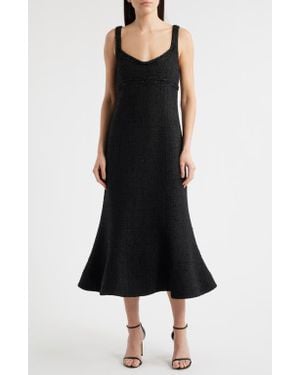 Likely Shoshana Metallic Tweed Cocktail Dress - Black