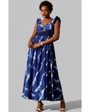 Elisamama Ibukun Dress - Blue