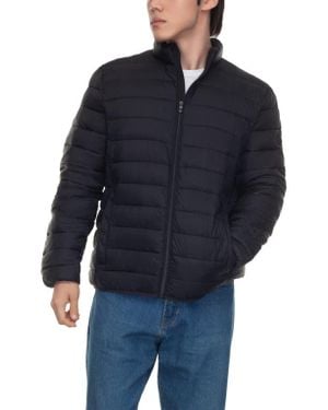 Rokka&Rolla Lightweight Packable Puffer Jacket - Blue