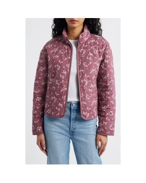 Levi's Quilted Cotton Jacket - Red