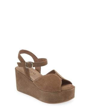 Cordani Jenna Platform Wedge Sandal - Brown