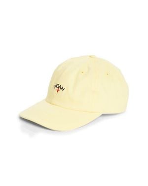 Noah Core Logo Embroidered 6-Panel Adjustable Baseball Cap - Natural