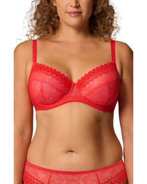 Simone Perele Radieuse Full Cup Underwire Bikini Top - Red