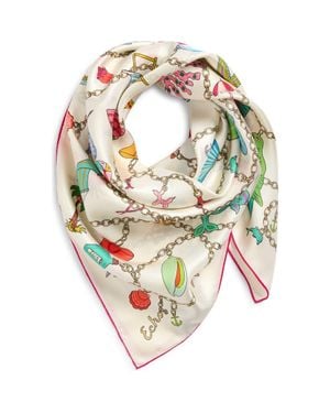 Echo Charmed Life Silk Scarf - Green