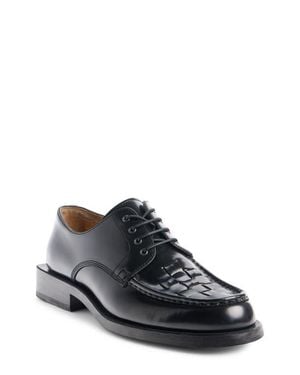 Jacquemus Les Derbies Tresses Woven Derby - Black