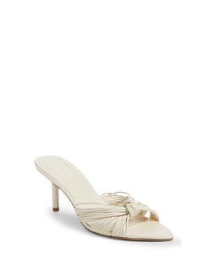Open Edit Nina Slide Sandal - White