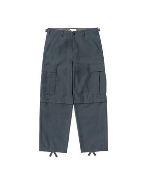 vowels Zip-Off Cargo Pants - Gray