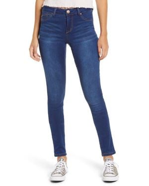 1822 Denim Extra Long Butter Skinny Jeans - Blue