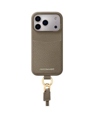 Maison De Sabre Sling Phone Case Iphone 17 Pro Max - Natural