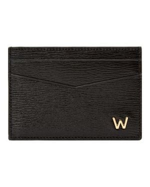 Wolf W Cardholder - Black