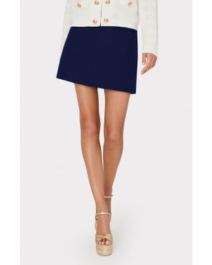 MILLY Lizzy Cady Miniskirt - Blue