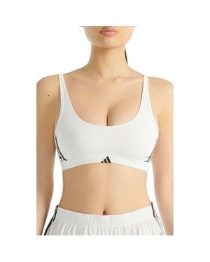 adidas Originals Scoop Wireless Bra - White