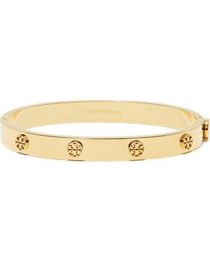 Tory Burch Icon Hinge Bracelet - Metallic