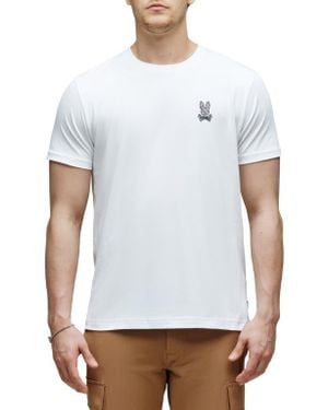 Psycho Bunny Reeves Pima Cotton Graphic T-Shirt - White