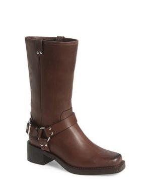 Reformation Francesca Moto Boot - Brown