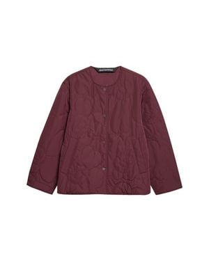 Marimekko Unikko Lightweight Padded Jacket - Red